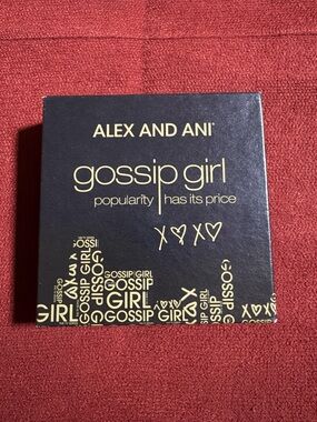 Alex and Ani “Gossip Girl” Bangle Charm Bracelet